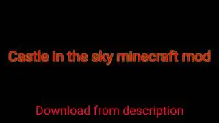 Castle in the sky minecraft mod map | Download Minecraft mod map