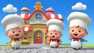 The Baby Bakery Parade 🧁👶 | Fun Nursery Rhyme for Kids | Baby Songs
