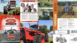 Tractors From The Mid 20th Century