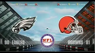 NFL REALIGNED 2025 Week 16 - Philadelphia Eagles (10-4) @ Cleveland Browns (1-13)