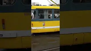Tramvje Plzeň K3R-NT Pars Nova &Scaron;umperk z roku 2006  ev č.311 L cvična j&iacute;zda natočeno 28.5.2025