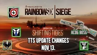 [QU](Nov 13) TTS Changes Update - ACOG BOSG Approved || Glaz, Kaid, Cav, Warden Buff