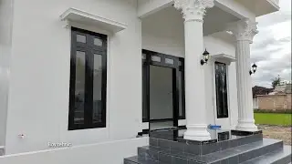 RUMAH KLASIK MODERN 9X15 CANTIK LUAR DALAM