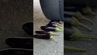Experiment Car Vs Crunchy Stuff | Satisfaction 😍
