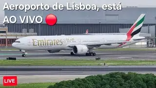 Aeroporto de Lisboa PT.  está ao vivo!