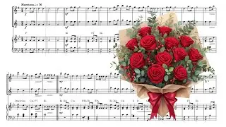 Saxophone Duet with Piano Sheet Music (Alto & Tenor Sax) | Wedding March (Bridal Chorus) by Wagner