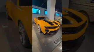 Bumblebee From Transformers 🐝 #petersenautomotivemuseum #bumblebeemovie #transformers #camaro