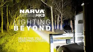 Selective Yellow Lens Protectors | Ultima MK3 Driving Lights: Lighting Beyond for Truck/Transport