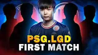 NEW PSG.LGD TEAM FIRST OFFICIAL MATCH
