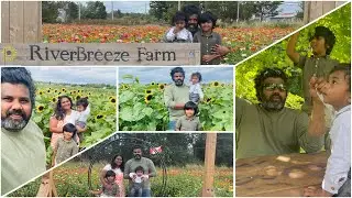 🇨🇦 Eastern Canada Flower Festival in Reverbreeze Farm Truro|கனடாவில் மலர் திருவிழாவில்|Canada Tamil