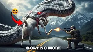 Giant Python Attacks Goat in Appalachian Mountains | Emotional Rescue Attempt