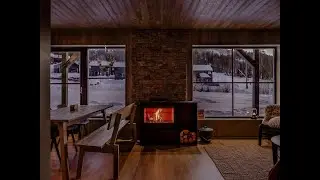 Ski in/ski out i Stöten med braskamin och fjällvy