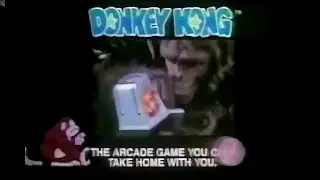 𝗗𝗼𝗻𝗸𝗲𝘆 𝗞𝗼𝗻𝗴 𝗧𝗮𝗯𝗹𝗲𝘁𝗼𝗽 (Coleco, USA, 1982) [Commercial/Advert]