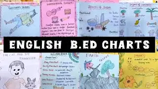 English Major B.Ed charts 