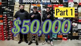 I Opened A Sneaker Pop Up Store In New York & Spent $50,000! (Part 1.)