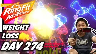 Best Cardio Exercises - Day 274 Ring Fit Adventure Weight Loss Journey