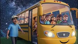The Magic Adventure Bus Song | Learning Sounds & Animal Song for Children | Nursery Rhyme