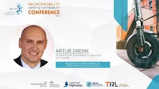 Artur Drenk - Role of e-cargo bikes in zero-emission logistics #UPS #futuretransportation