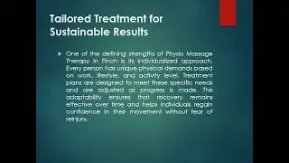 Physio Massage Therapy In Finch: Restoring Movement Through Integrated Care
