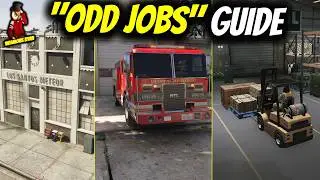 Everything You Need to know about Odd Jobs in GTA Online Guide (Postal, Firefighter, Forklift)