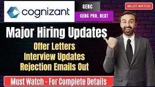🔥Cognizant Sending Rejection Mails? Big Update on Offer & Joining Letters!