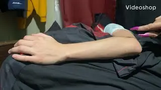 ASMR hand and arm tickles and tracing