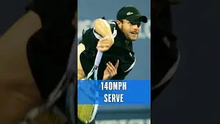 Andy Roddick's HUGE 140mph serve! 💥