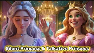 Молчаливая принцесса и Болтливая принцесса | Трогательная сказка для детей👑