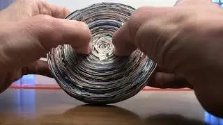 Paper coil bowls
