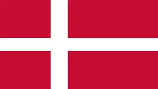 Flag of Denmark with relaxing soft piano music vol 1 | Piano Music | BRM