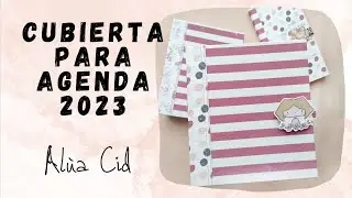 CUBIERTA proteger tu AGENDA de ALÚA CID 2023 y LIBRETA.