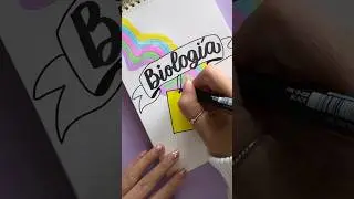 Idea Creativa para la Portada de Biolog&iacute;a en 30 Segundos! 🌿 #shorts #portada #nhuandaopotadas