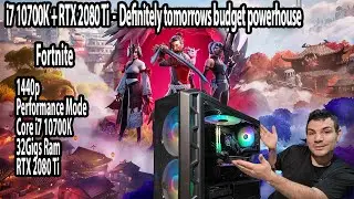 10700K + RTX 2080 Ti Fortnite 200+ FPS &mdash; вот каким скоро будет бюджетный гейминг.