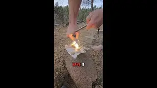 How To Start A Fire With Bacon Grease