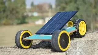 How to Make Car- Science Project - Mini Solar Powered Car