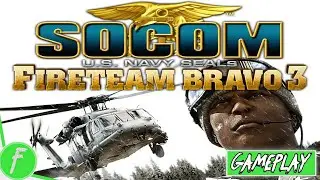 SOCOM U.S. Navy SEALs Fireteam Bravo 3 Gameplay HD (PSP) | NO COMMENTARY