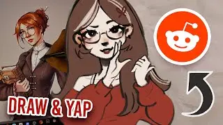 UNHINGED Art Reddit Stories | Draw and Yap With Me! ☕🌸