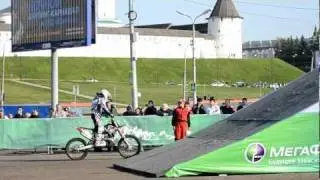 Extreme Moto Freestyle Show at Kazan