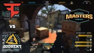 FaZe vs GODSENT. DreamHack Masters Spring 2020. Is coldzera invisible? BEST MOMENTS l CSGO