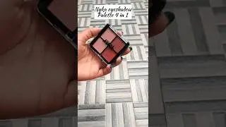 Nykaa 4 in 1 eyeshadow palette ✨|| mini eyeshadow palette #nykaa #eyeshadow #shorts #youtubeshorts