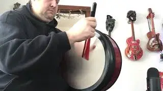 Bodhran Brush Tricks