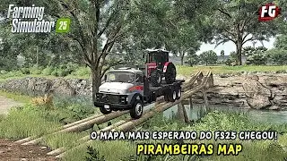 LIBERADO! Mapa Brasileiro para FS25 - Mapa PIRAMBEIRAS do @canaleclypse  - Para todas PLATAFORMAS
