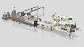 TSM221T-S Double Lane Double Color  Biscuit Sandwiching Machine-APEX MACHINERY