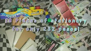 Cheap Shopee Stationary Haul 9 pesos all items | New user deal | Arts by bigeyeprincess