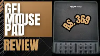 Amazon Basic Mouse Pad | Rs. 369 (Black Colour) | Unboxing & Review