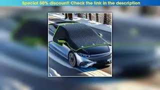 Slide Car Windshield anti-frost cover Reflective car windshield anti-icing and snow cover with side