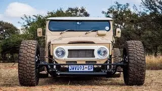 This Custom Toyota FJ40 Land Cruiser Hot Rod Redefines Awesome