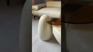 Modern Polyurethane Coffee Table 2pcs Set CAT PAW