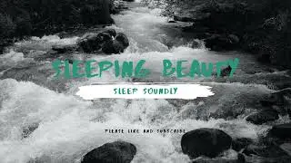 Relaxing fast water creek river stream soothing calm sleep sounds, meditation, peaceful - loop