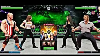 Triple H and Stephanie vs Kurt and Ronda WWE Mayhem| Bacxer gaming|